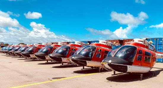 US-Gifted Multi-Role Helicopters Reach Sri Lanka